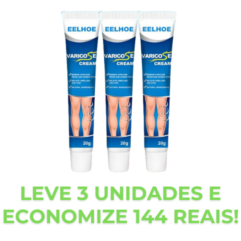 O Creme Poderoso Contra Varizes! Promoção: 50% de Desconto + Frete Grátis!
